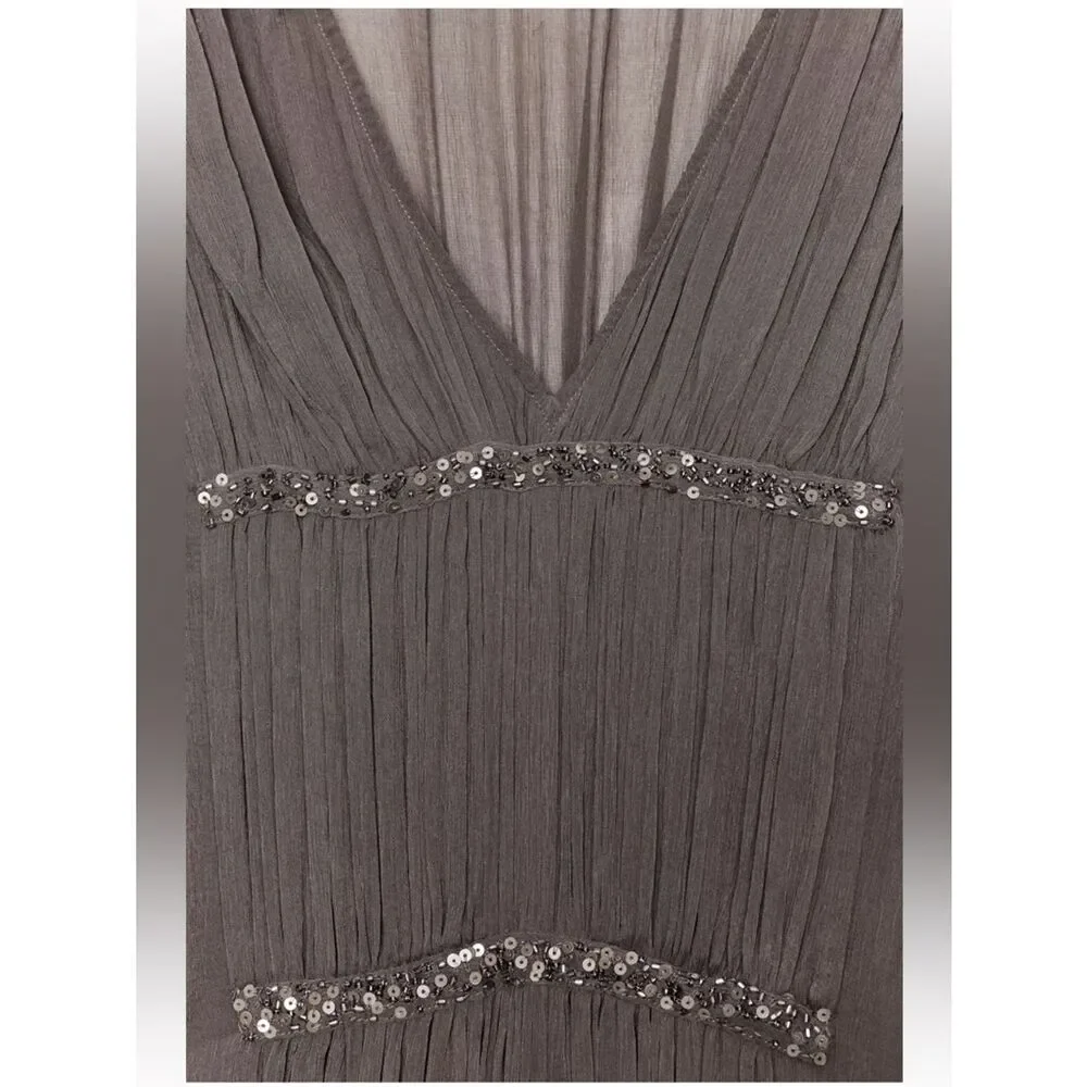 ZARA BEADED EMBROIDERED DRESS ZW COLLECTION - Picture 9 of 9